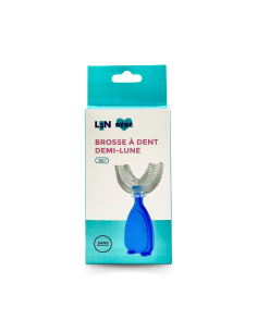 Brosse à dents demi-lune