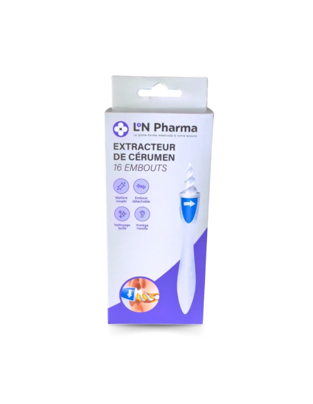 Extracteur de cérumen 16 embouts