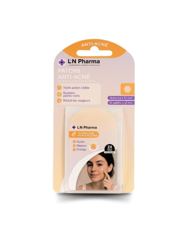 Patchs anti-acné ronds