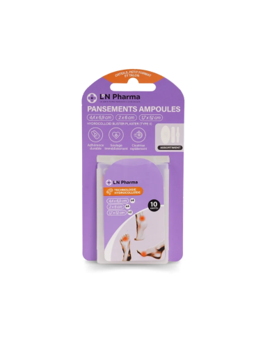 Pansements ampoules Mix 10 pièces