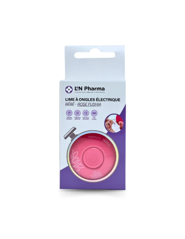Lime à ongles électrique bébé rose fushia