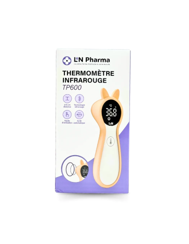 Thermomètre infrarouge orange