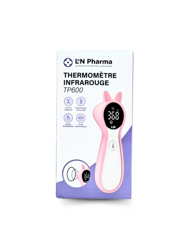 Thermomètre infrarouge rose