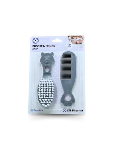 Kit brosse et peigne bébé