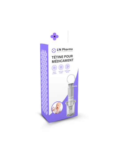 Tétine pour médicament