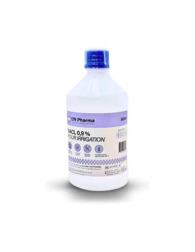 Sérum physiologique 500 ml_NaCl 0,9%
