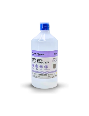 Sérum physiologique 1000 ml_NaCl 0,9%