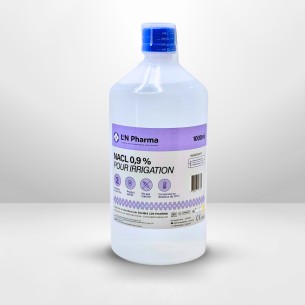 Sérum physiologique 1000ml L2N avec bouchon doseur - Préco 24 mars