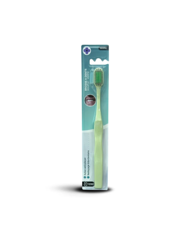 Brosse à dents unitaire Verte